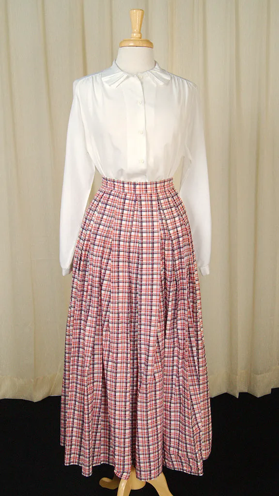 1960s Patriotic Maxi Skirt