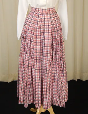1960s Patriotic Maxi Skirt