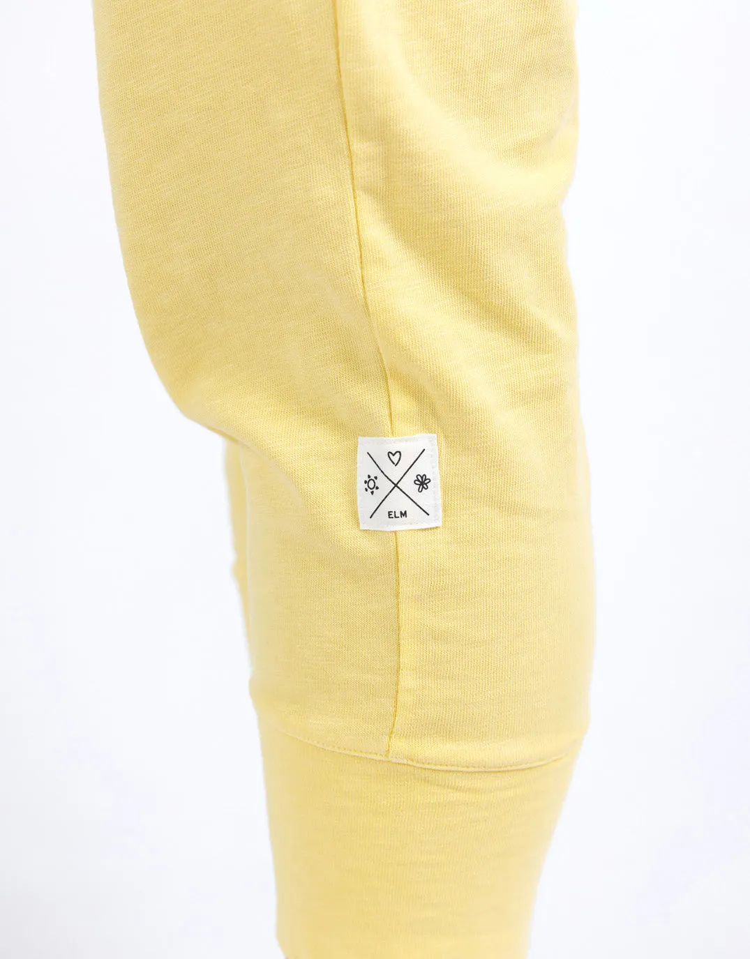 3/4 Brunch Pant - Pale Banana