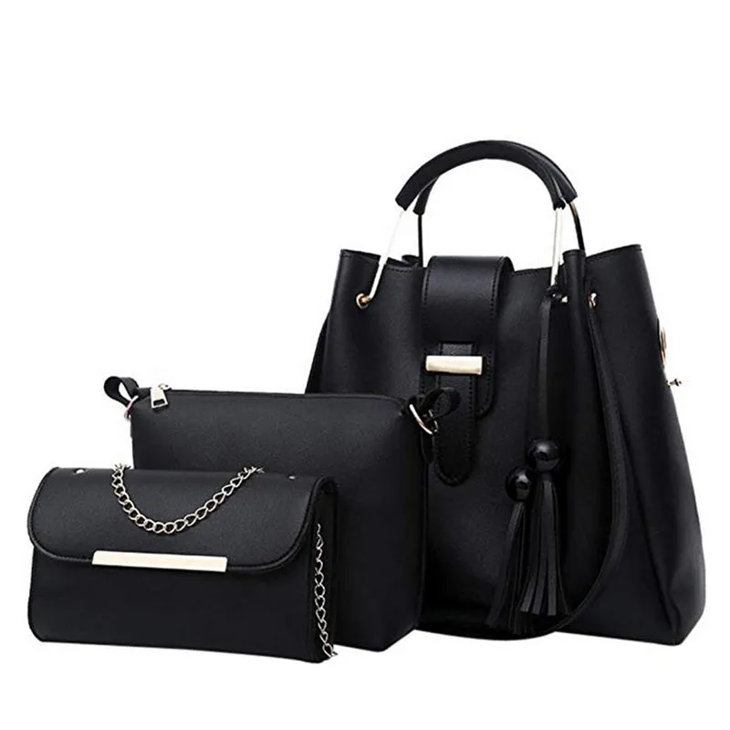3Pcs/Sets Women Casual Handbags