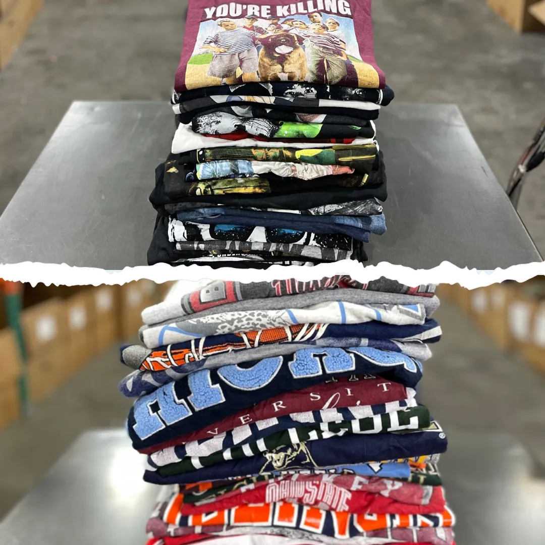 50/50 Custom 100lb T-shirt Bale