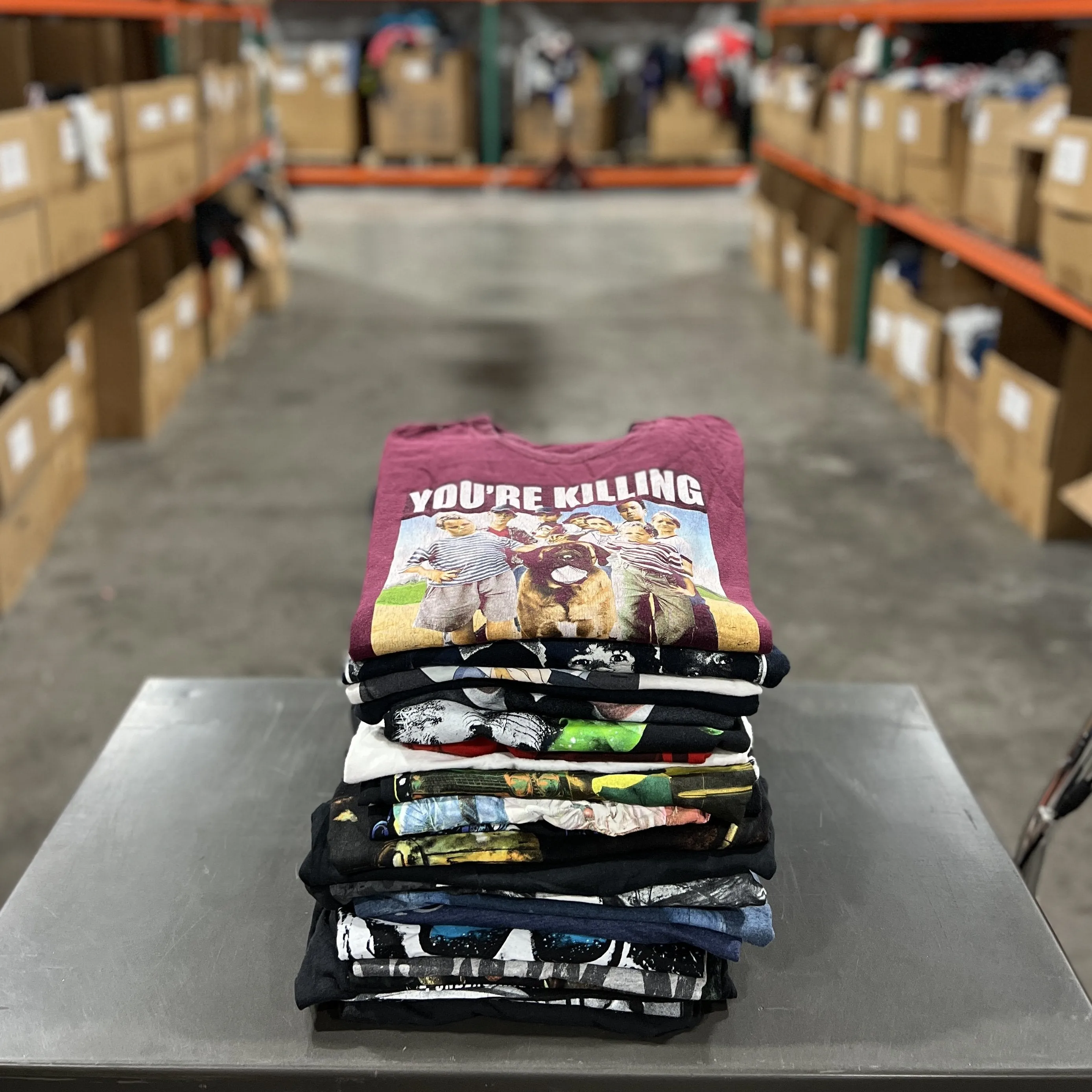 50/50 Custom 100lb T-shirt Bale