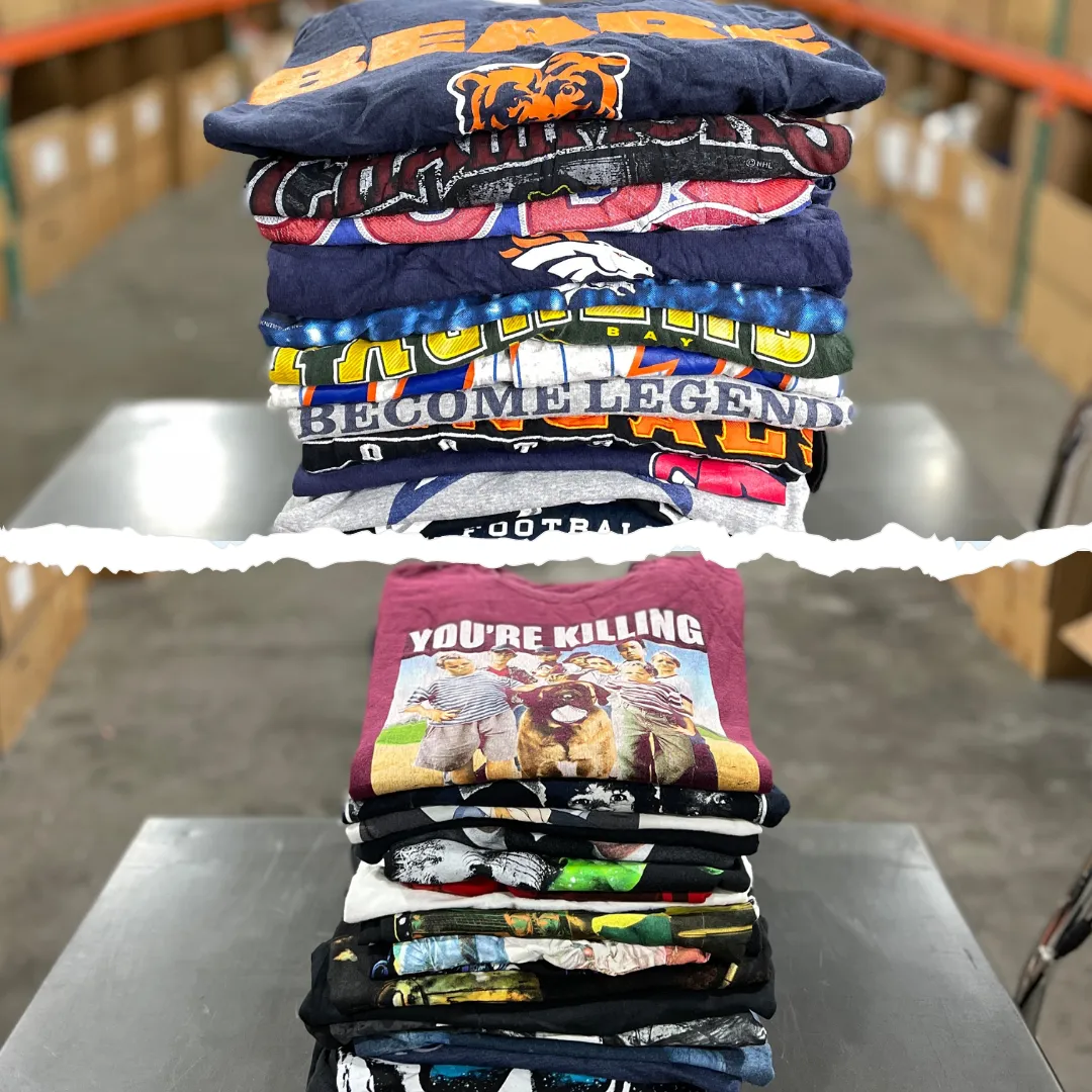 50/50 Custom 100lb T-shirt Bale