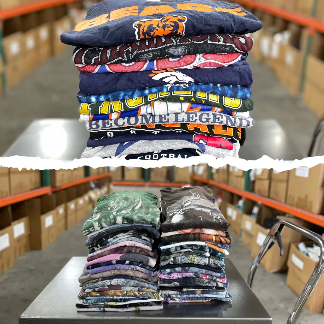 50/50 Custom 100lb T-shirt Bale
