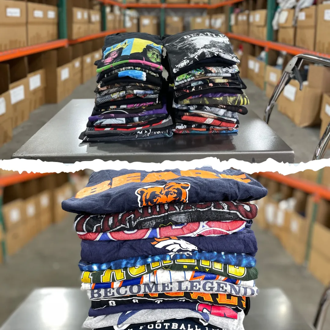 50/50 Custom 100lb T-shirt Bale