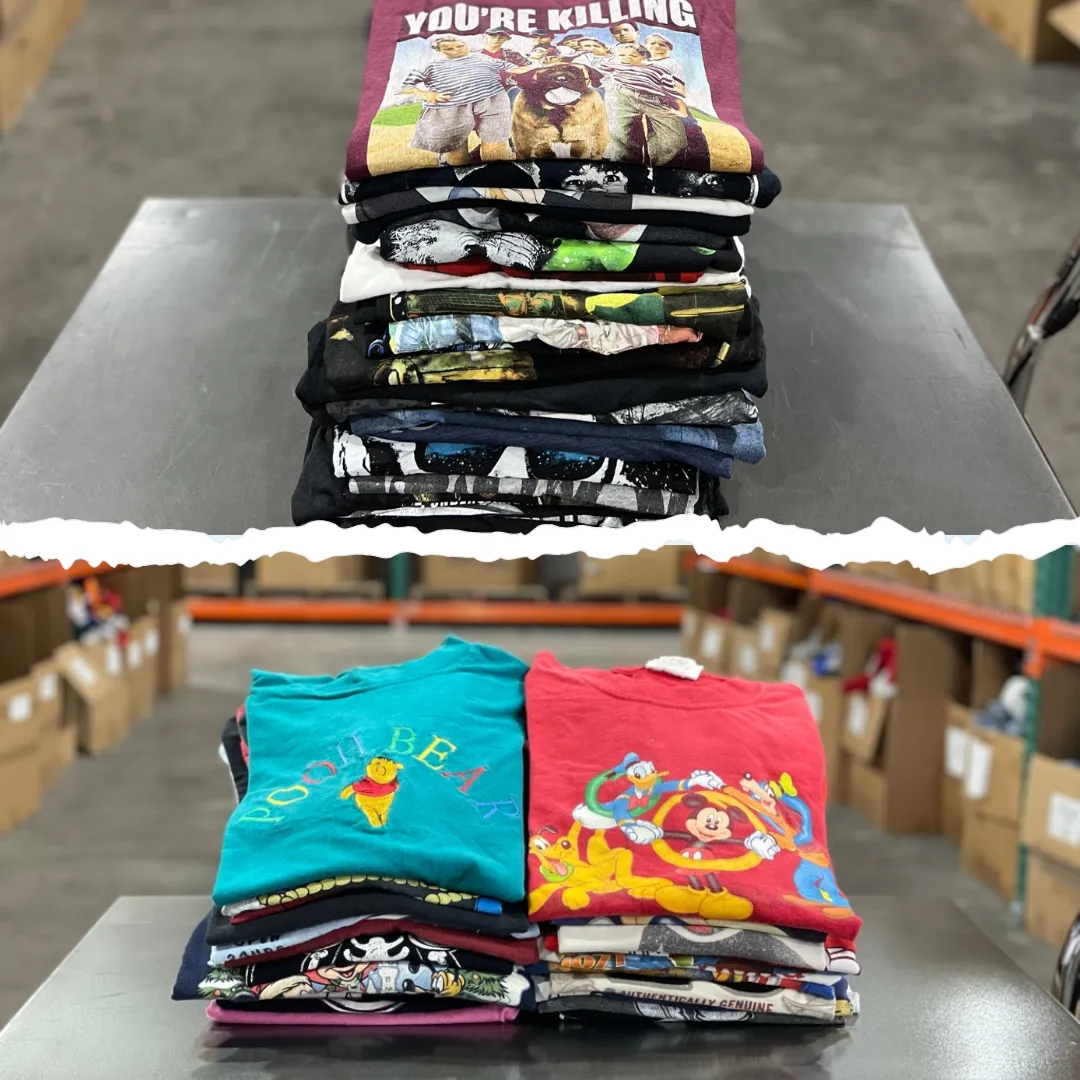 50/50 Custom 100lb T-shirt Bale