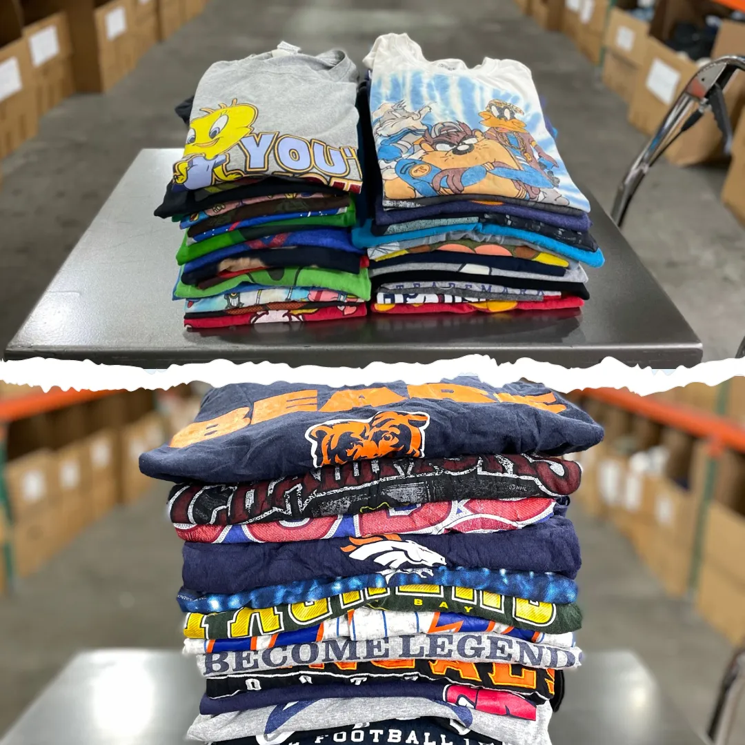 50/50 Custom 100lb T-shirt Bale