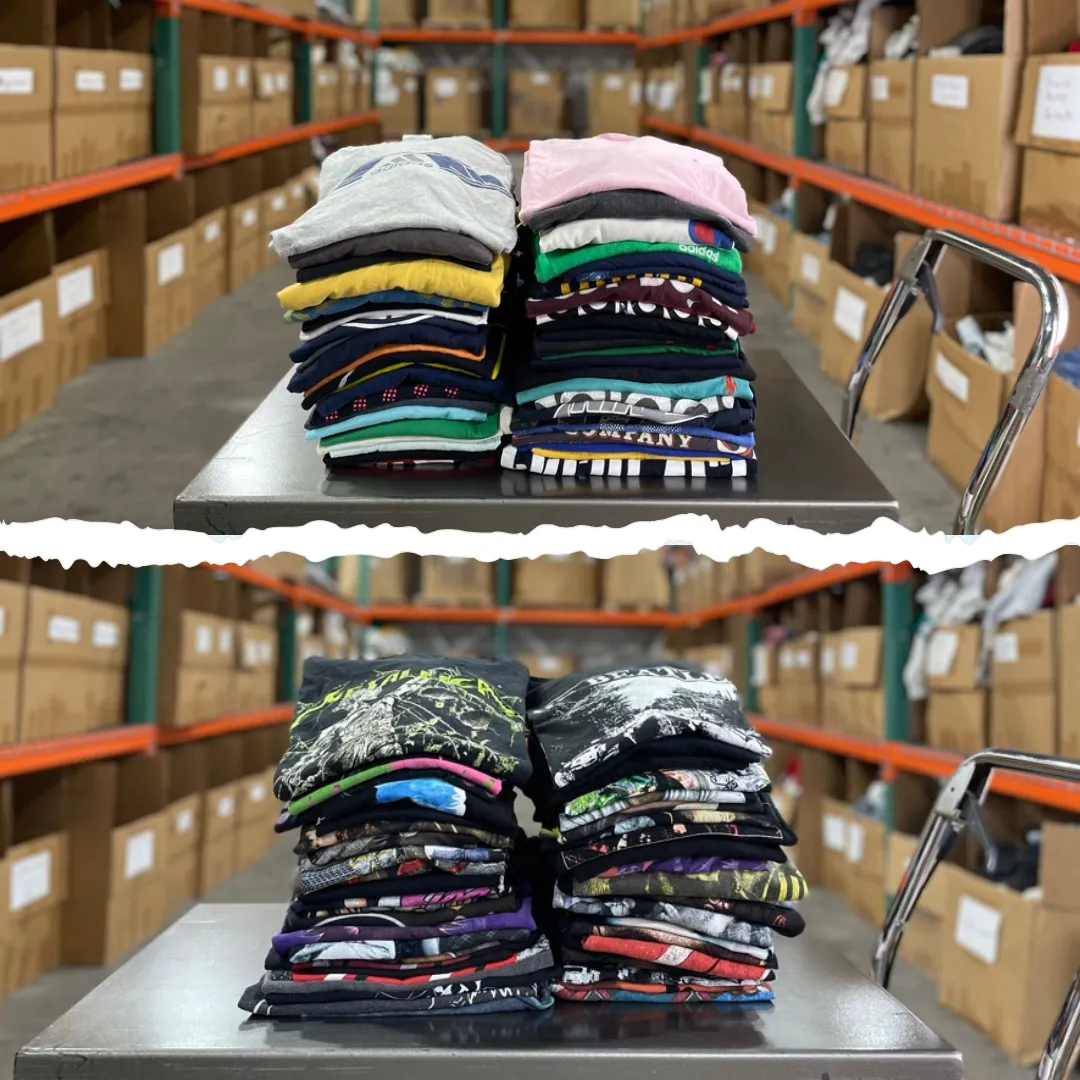 50/50 Custom 100lb T-shirt Bale