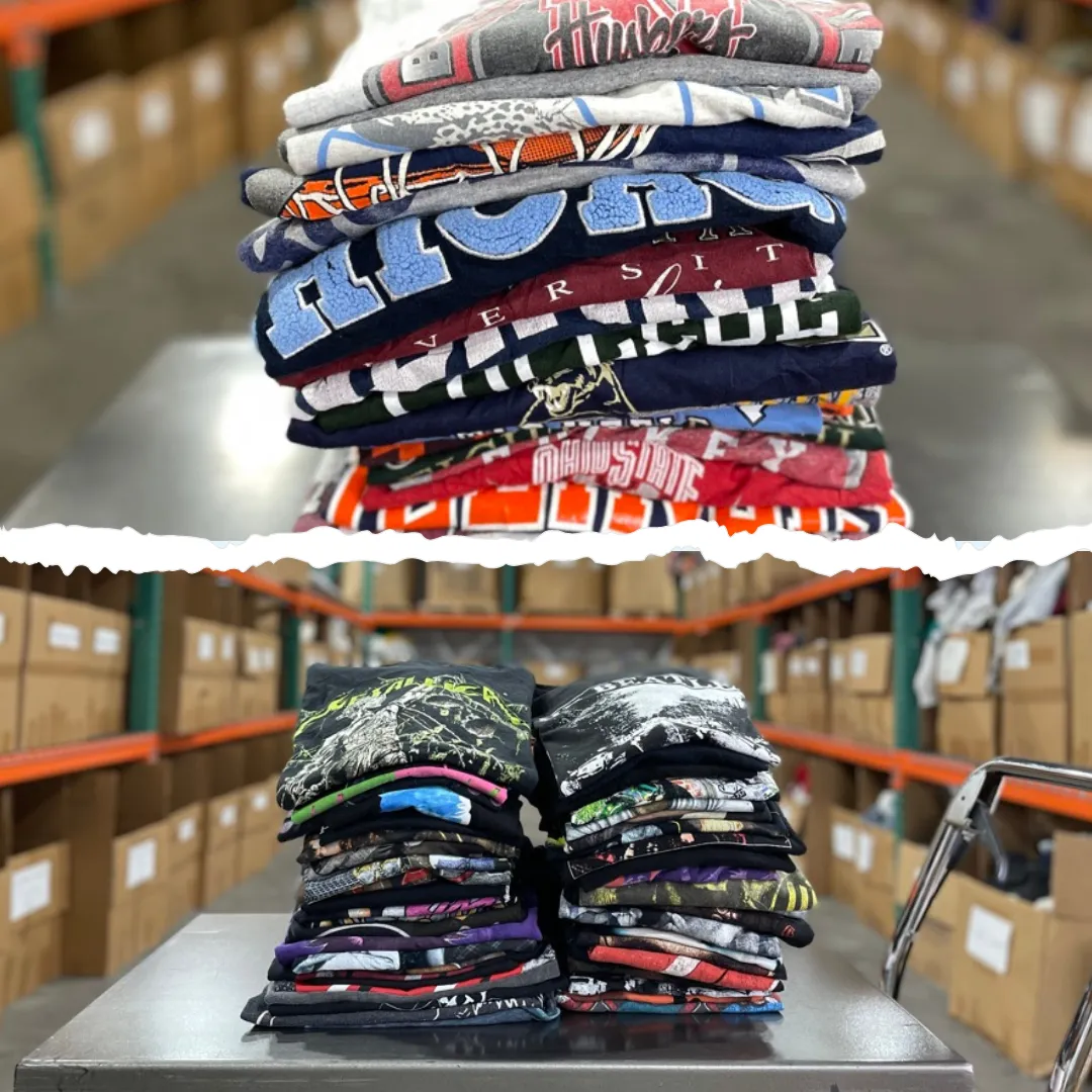 50/50 Custom 100lb T-shirt Bale