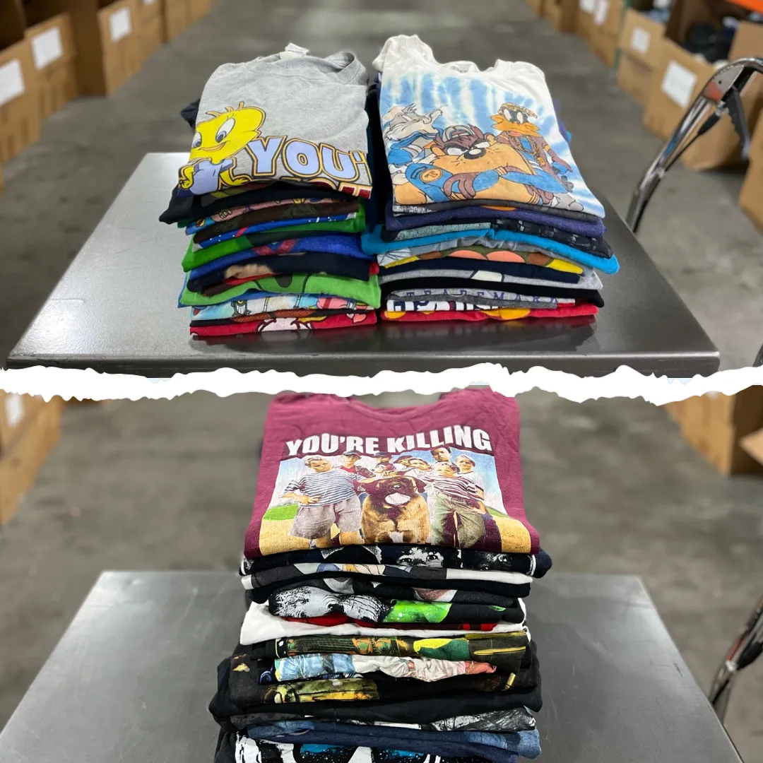50/50 Custom 100lb T-shirt Bale