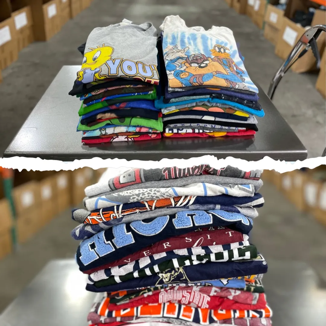50/50 Custom 100lb T-shirt Bale