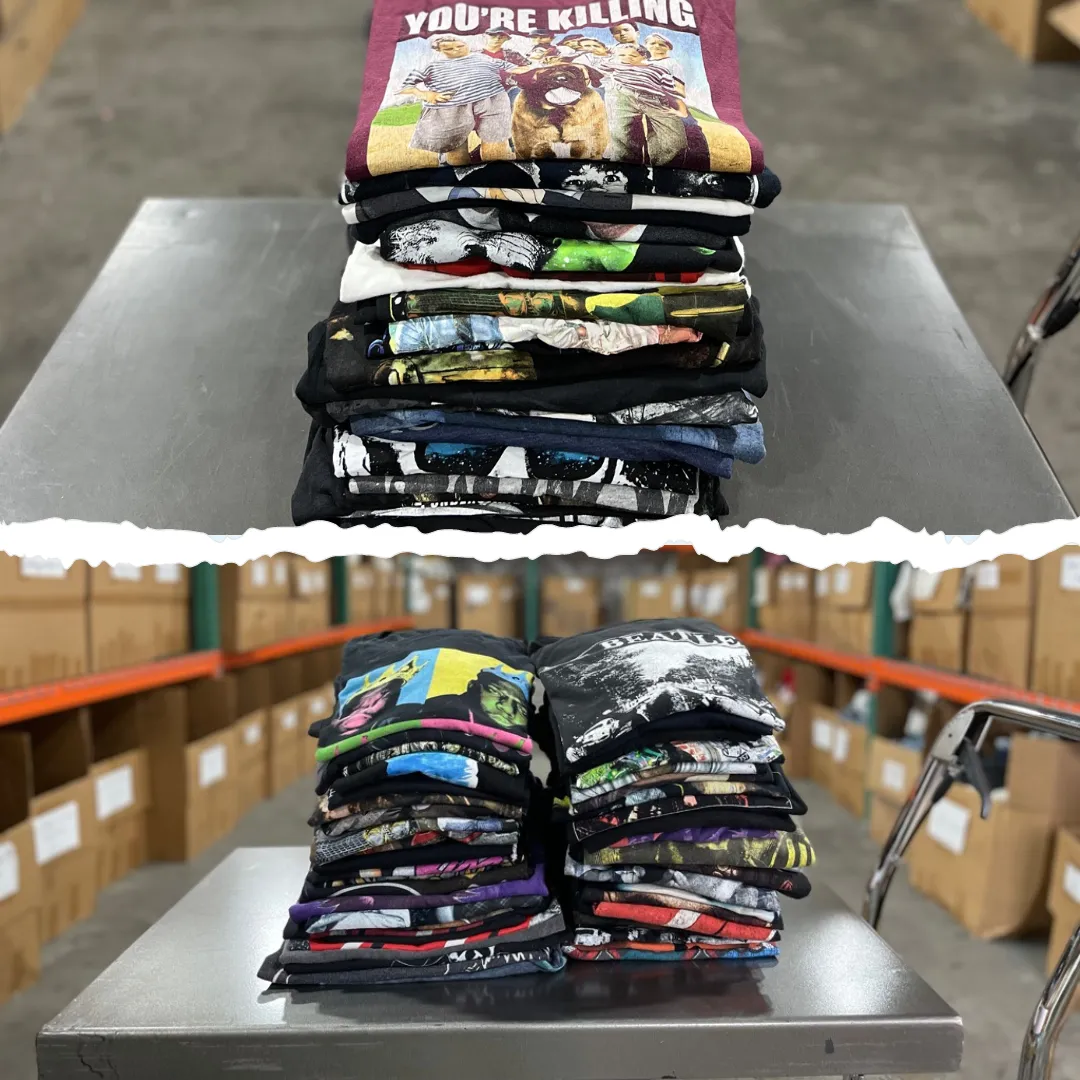 50/50 Custom 100lb T-shirt Bale