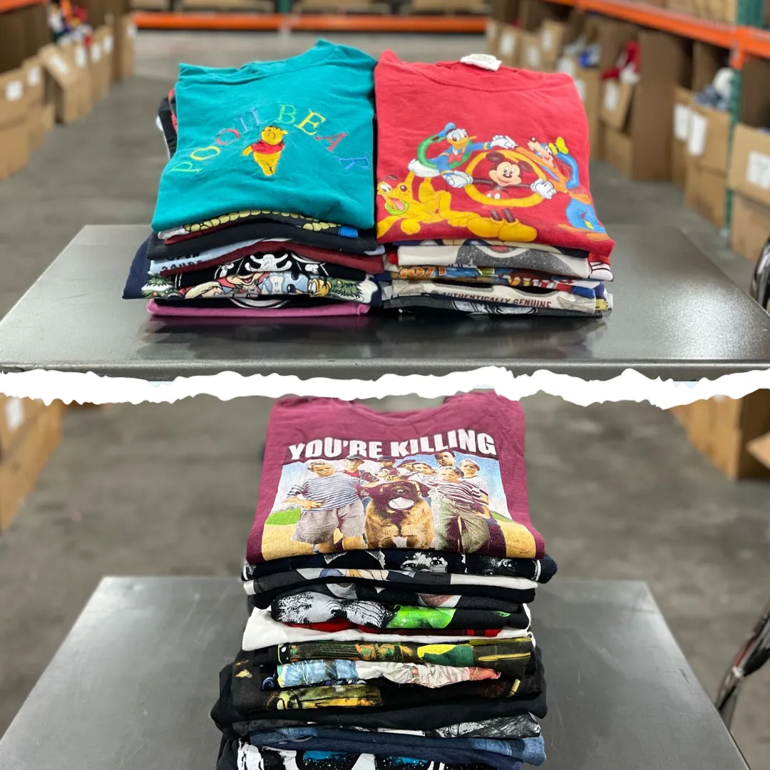 50/50 Custom 100lb T-shirt Bale