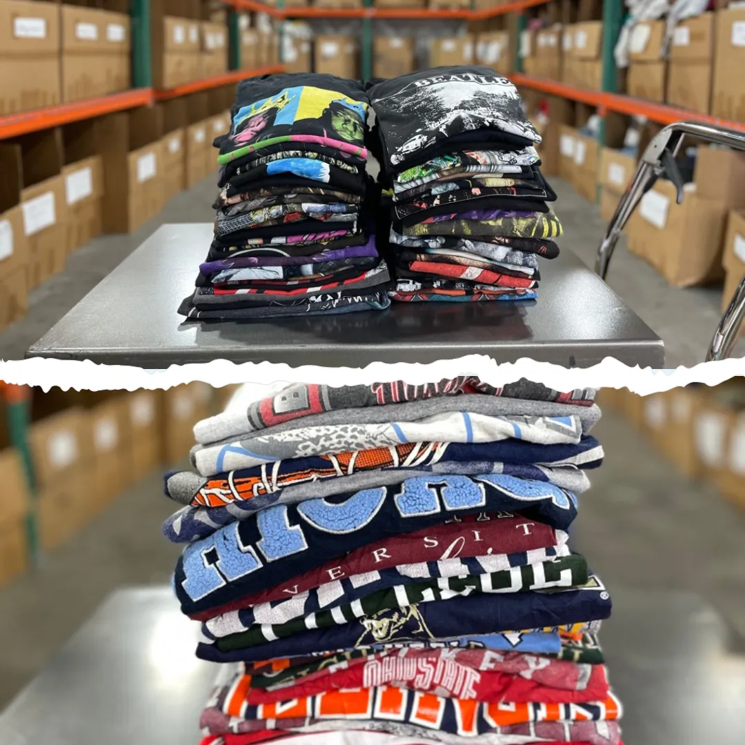 50/50 Custom 100lb T-shirt Bale
