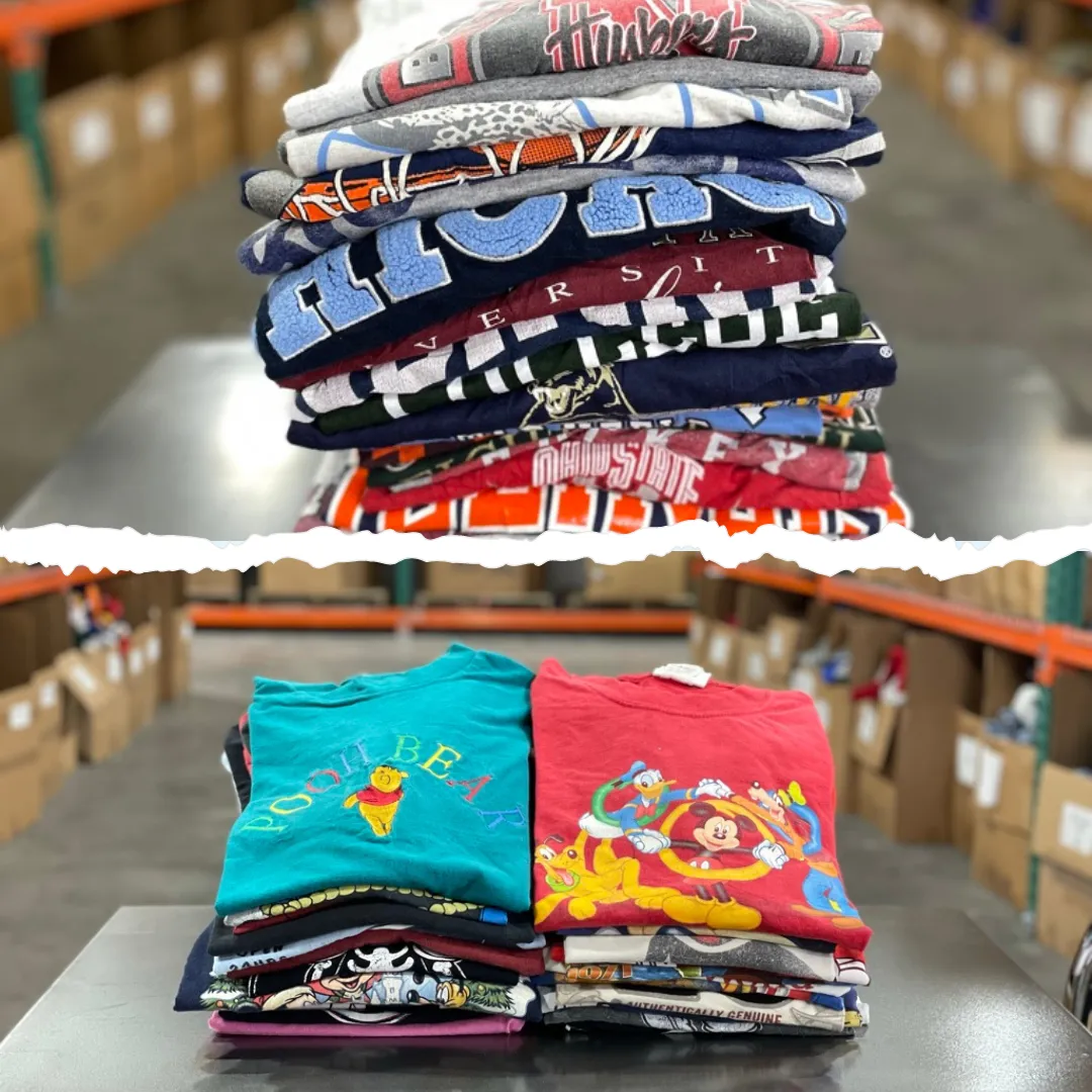 50/50 Custom 100lb T-shirt Bale