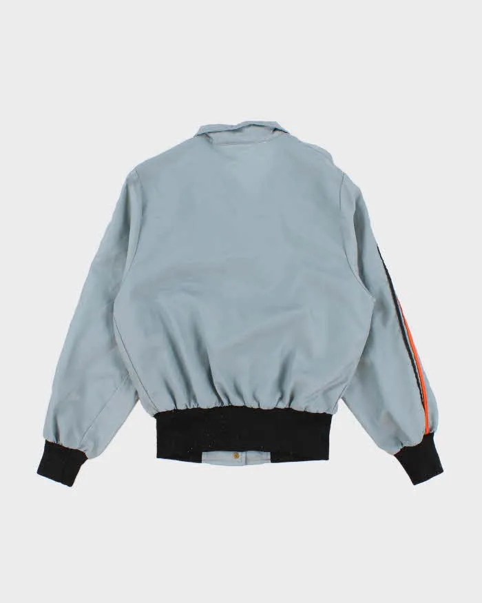 70's Vintage Women's Grey Avon Racing Jackets - M