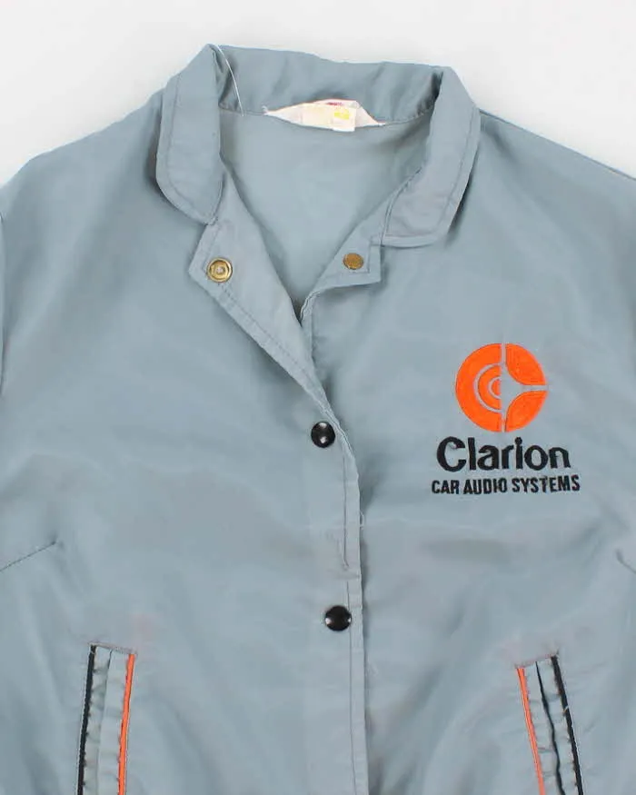 70's Vintage Women's Grey Avon Racing Jackets - M