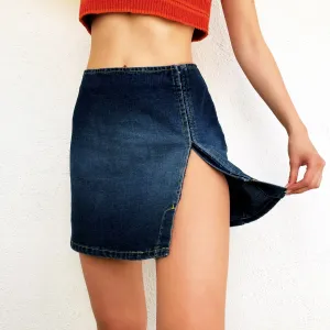 90s Denim Mini Skirt