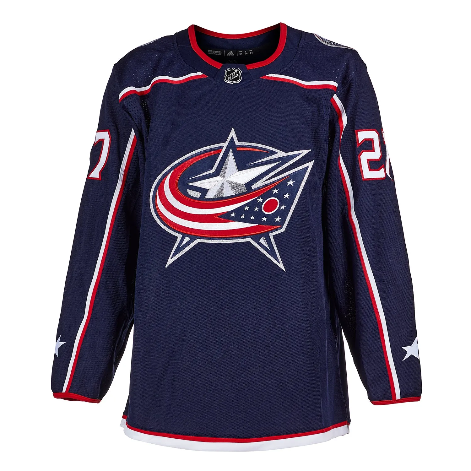 Adam Boqvist Autographed Columbus Blue Jackets adidas Jersey
