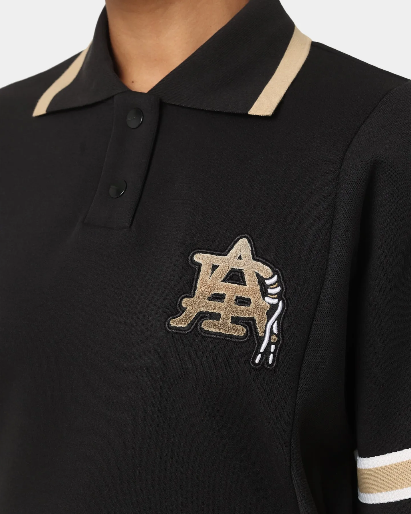 Adidas Women's Modern Collegiate Polo Dress Black