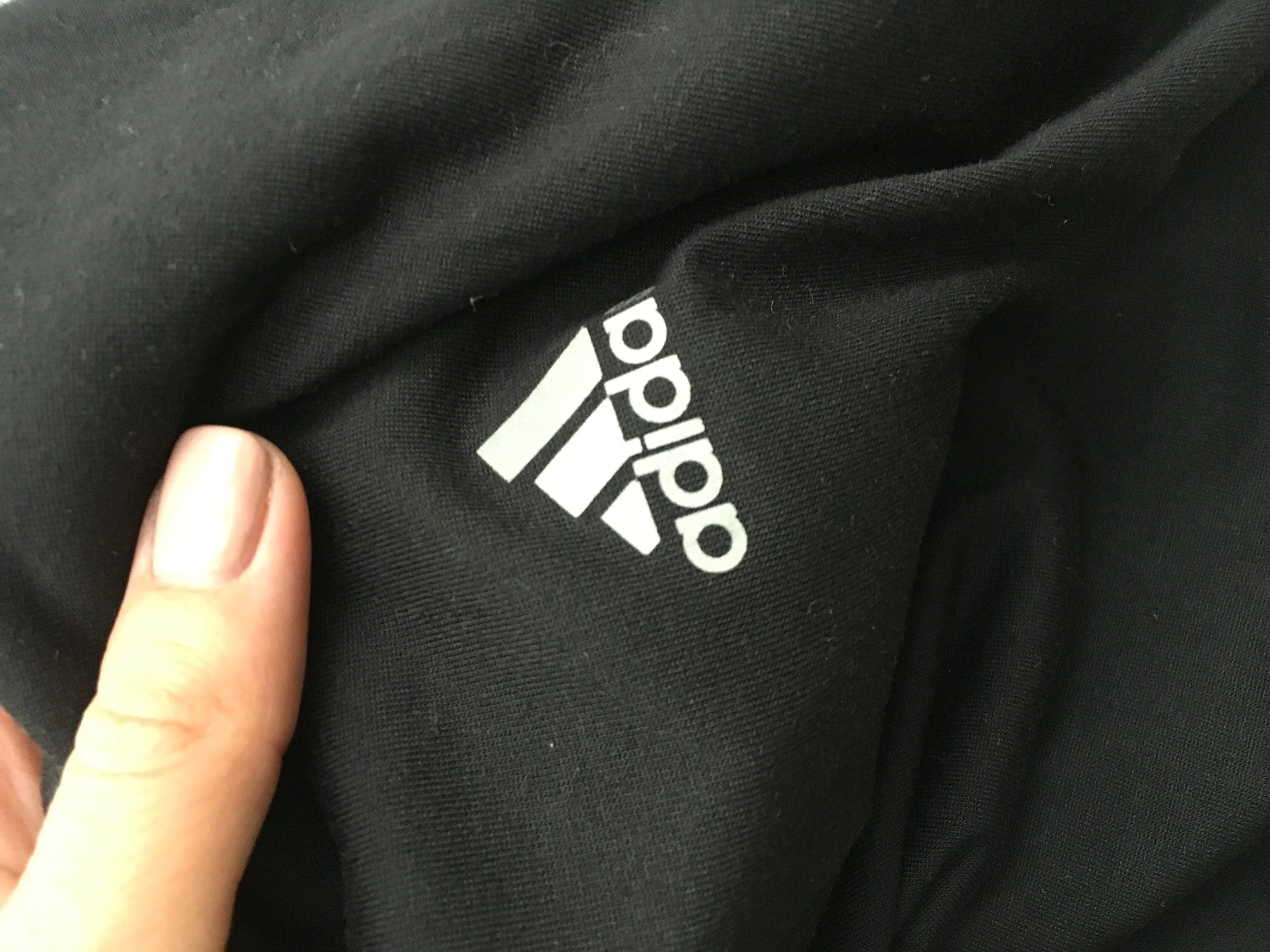 Adidas Women's Slim fit Black T Shirts SIZE S SMALL ladies