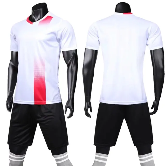 Adults Kids Custom Soccer Football Jersey Shorts Team Uniform Set