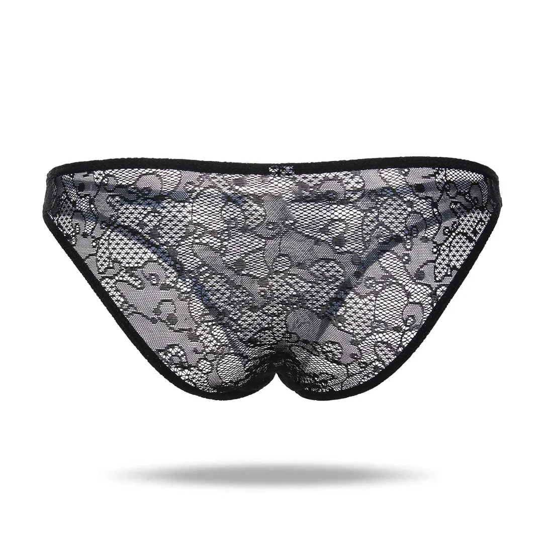Amazing Lace  Elastic Nylon Men's Brief