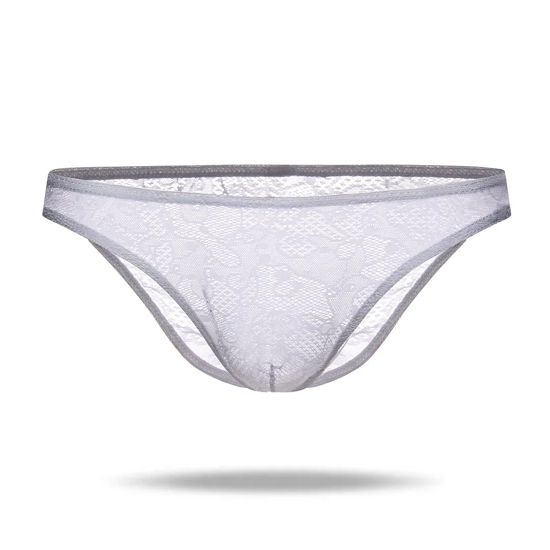 Amazing Lace  Elastic Nylon Men's Brief