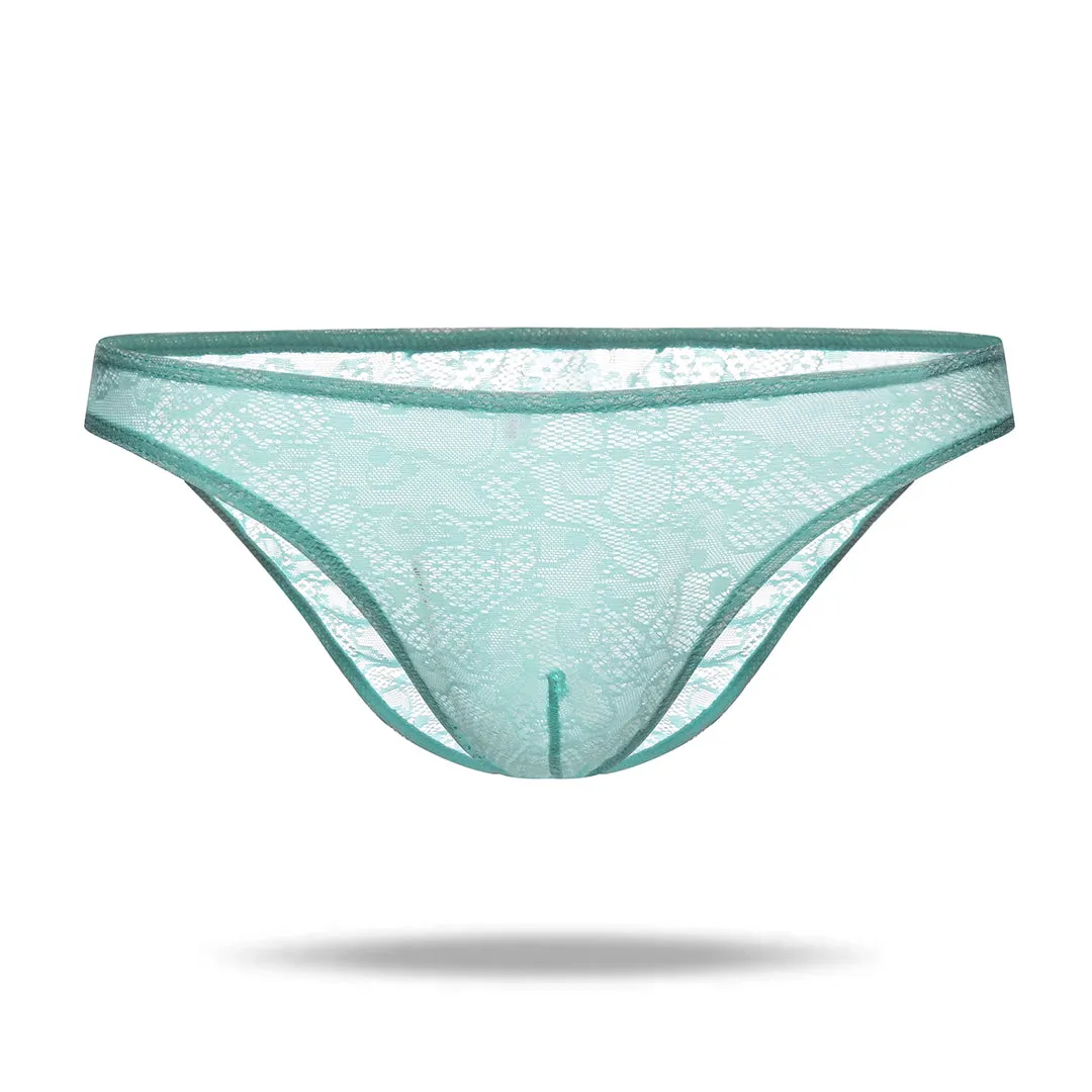 Amazing Lace  Elastic Nylon Men's Brief