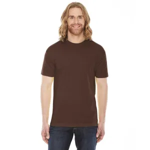 American Apparel Unisex Brown 50/50 Short Sleeve Tee