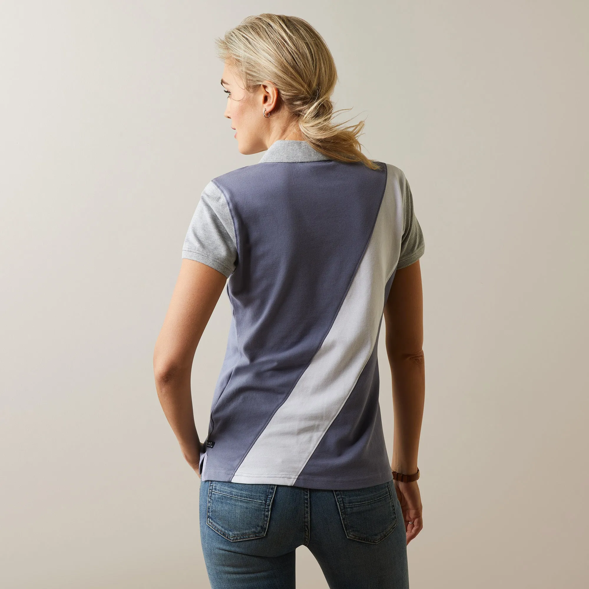 Ariat Women's Taryn Polo Shirt in Dusky Granite
