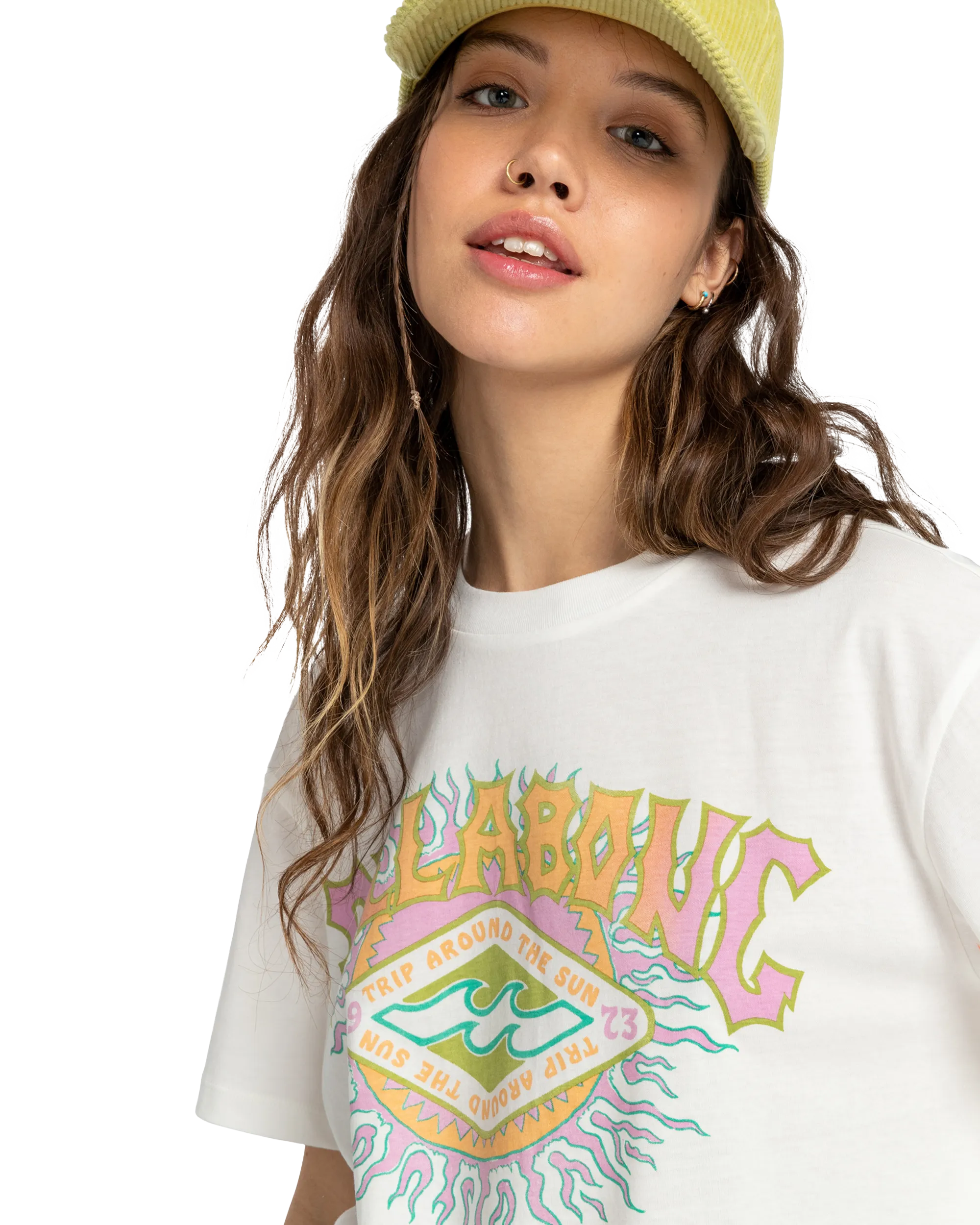 Around The Sun T-Shirt in Salt Crystal