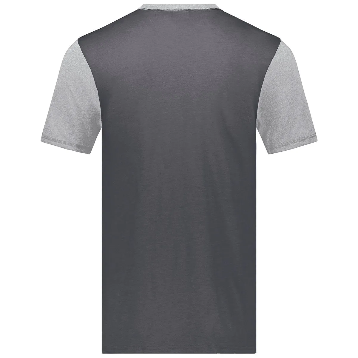 Augusta Sportswear Men's Carbon Heather/Grey Heather Gameday Vintage Ringer Tee