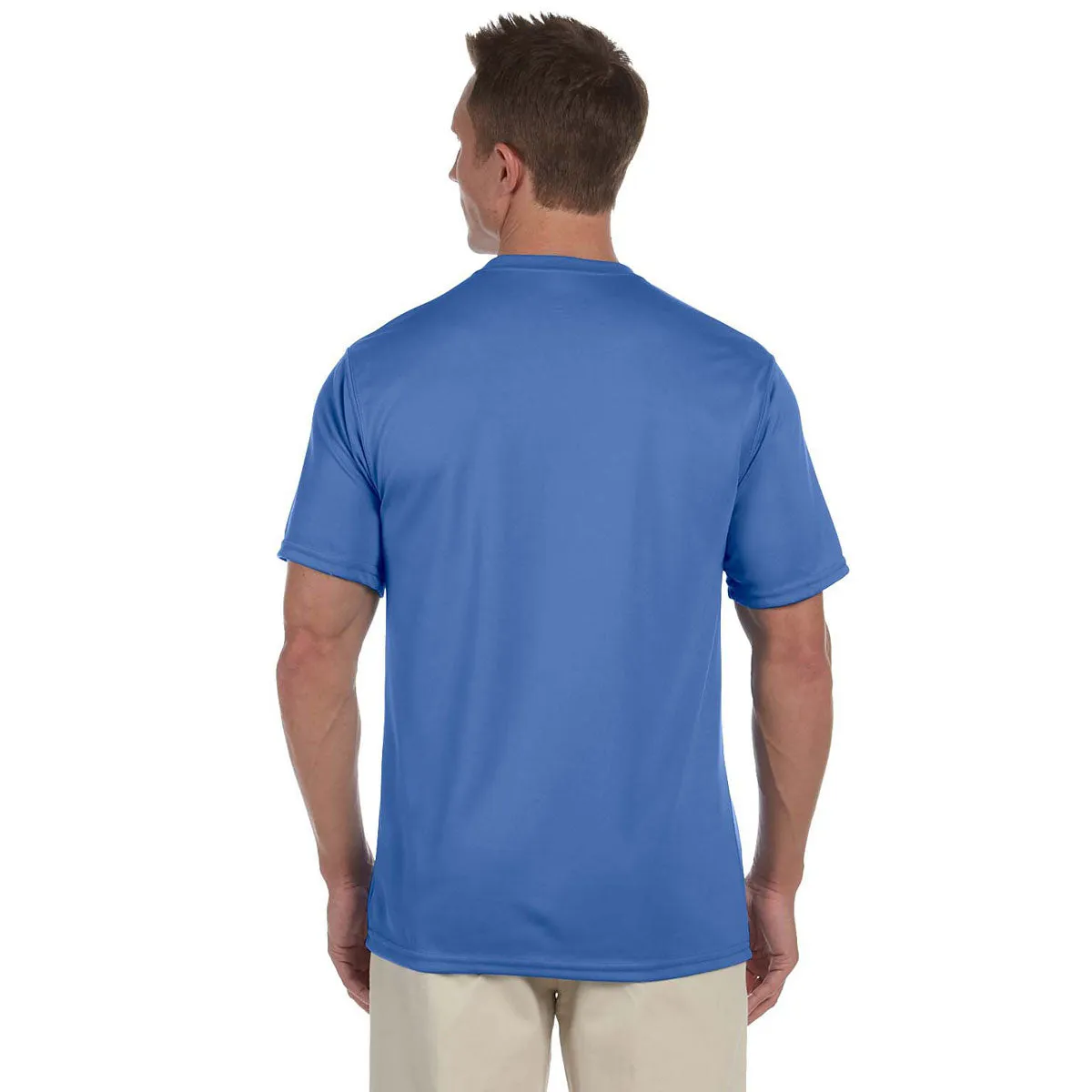 Augusta Sportswear Men's Columbia Blue Wicking T-Shirt