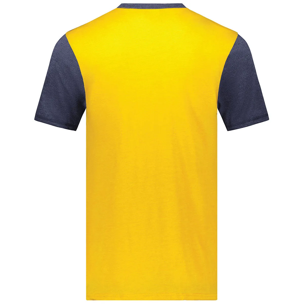 Augusta Sportswear Men's Gold Heather/Navy Heather Gameday Vintage Ringer Tee