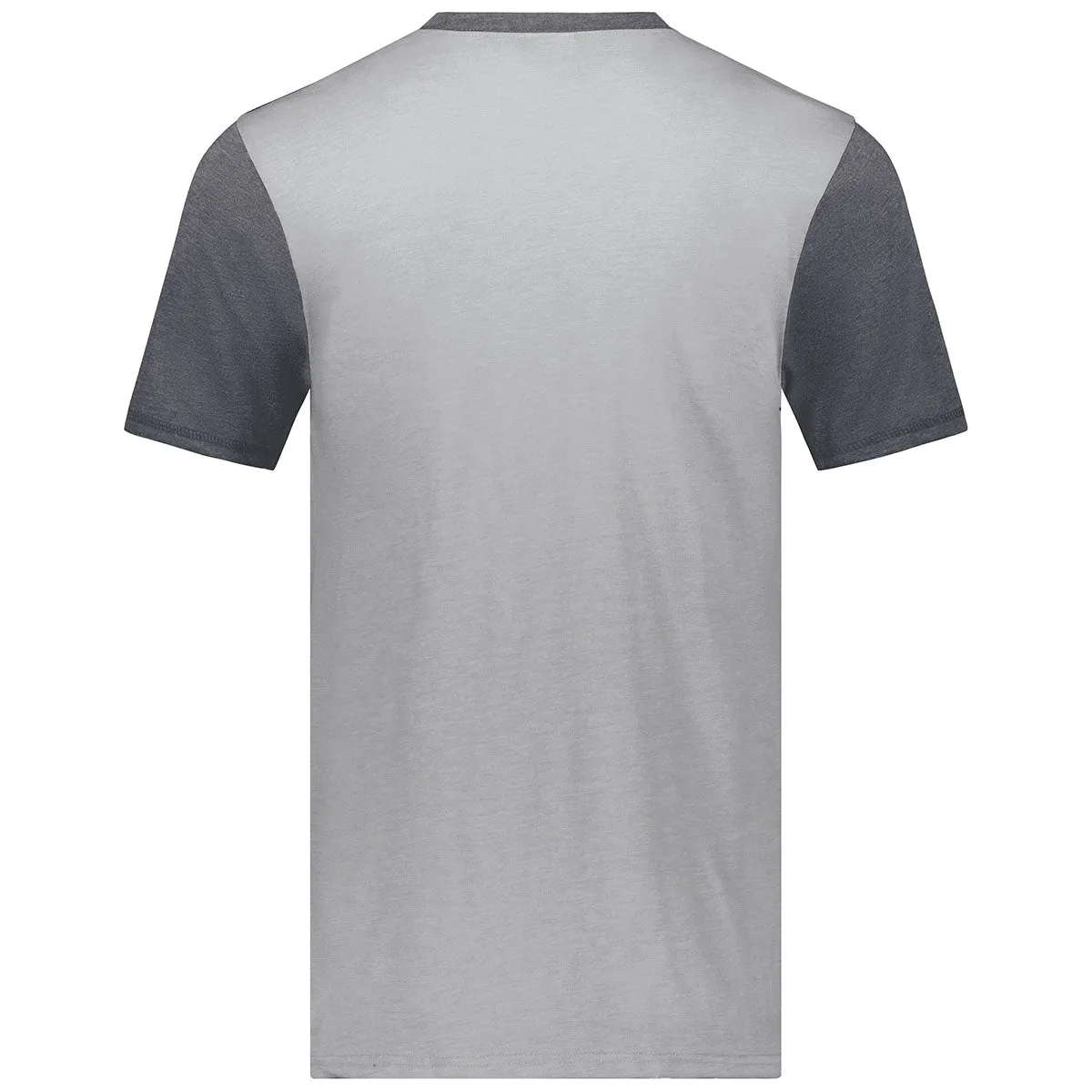 Augusta Sportswear Men's Grey Heather/Carbon Heather Gameday Vintage Ringer Tee