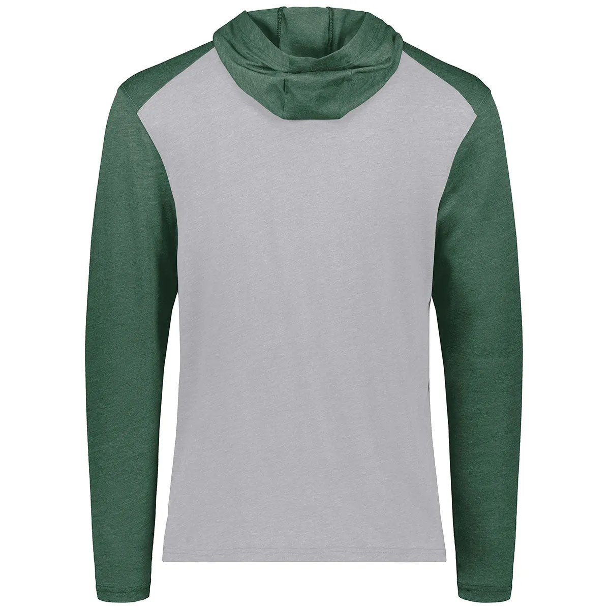 Augusta Sportswear Men's Grey Heather/Dark Green Heather Gameday Vintage Hoodie