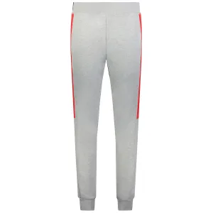Augusta Sportswear Men's Grey Heather/Scarlet Three-Season Jogger