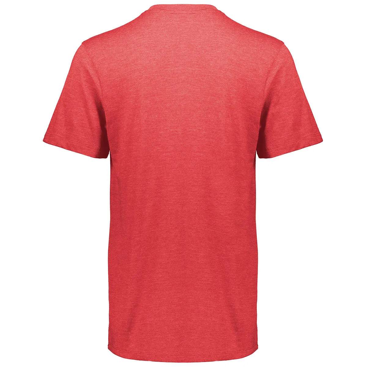 Augusta Sportswear Men's Red Heather Tri-Blend Tee