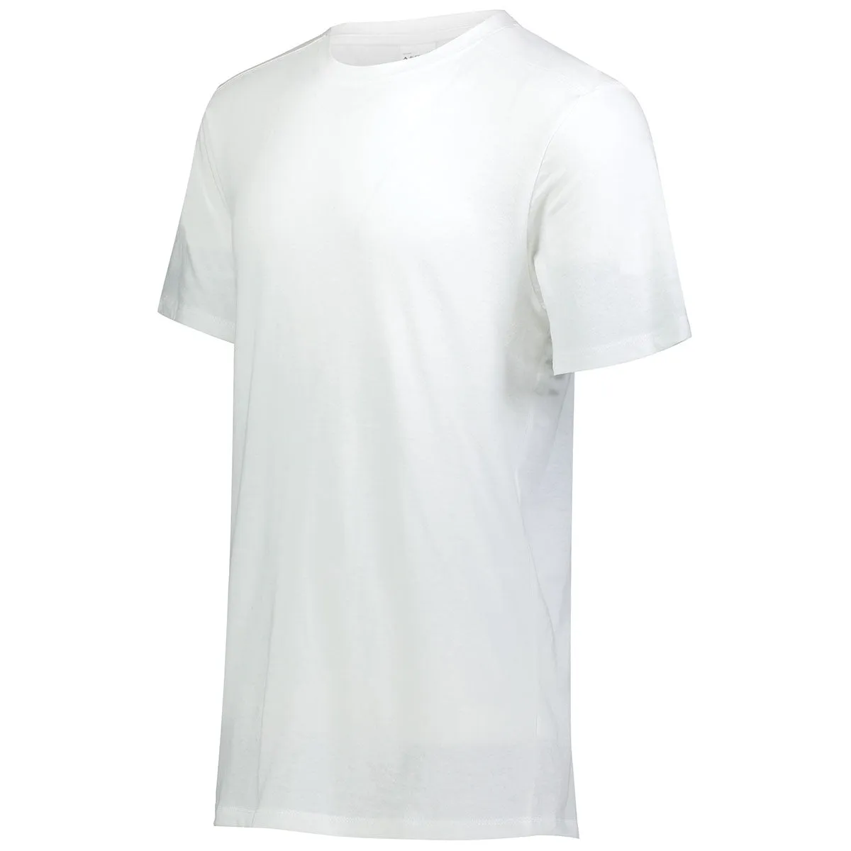 Augusta Sportswear Men's White Tri-Blend Tee