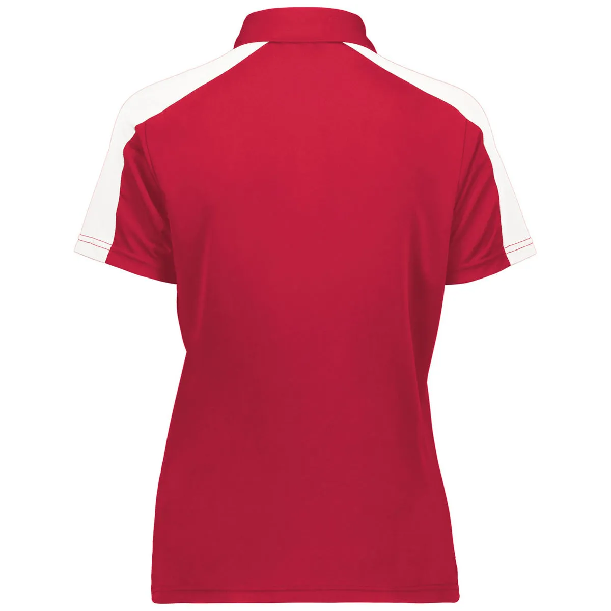 Augusta Sportswear Women's Scarlet/White Bi-Color Vital Polo