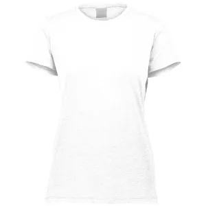 Augusta Sportswear Women's White Tri-Blend Tee