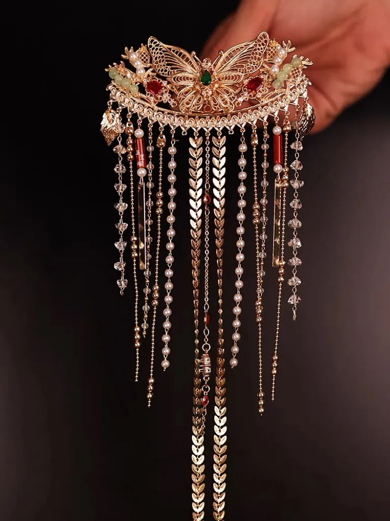 Back Hair Pin: Imperial Butterfly