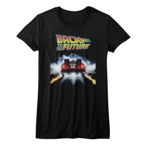 Back To The Future Tail Lights Women's T-Shirt