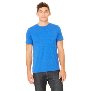 Bella   Canvas Unisex True Royal Triblend Short-Sleeve T-Shirt
