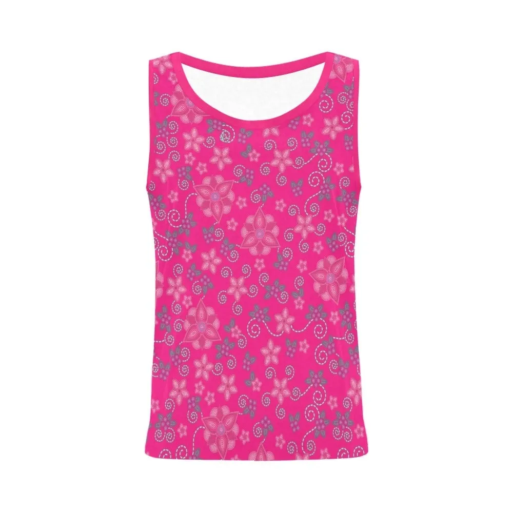 Berry Picking Pink Tank Top for Women