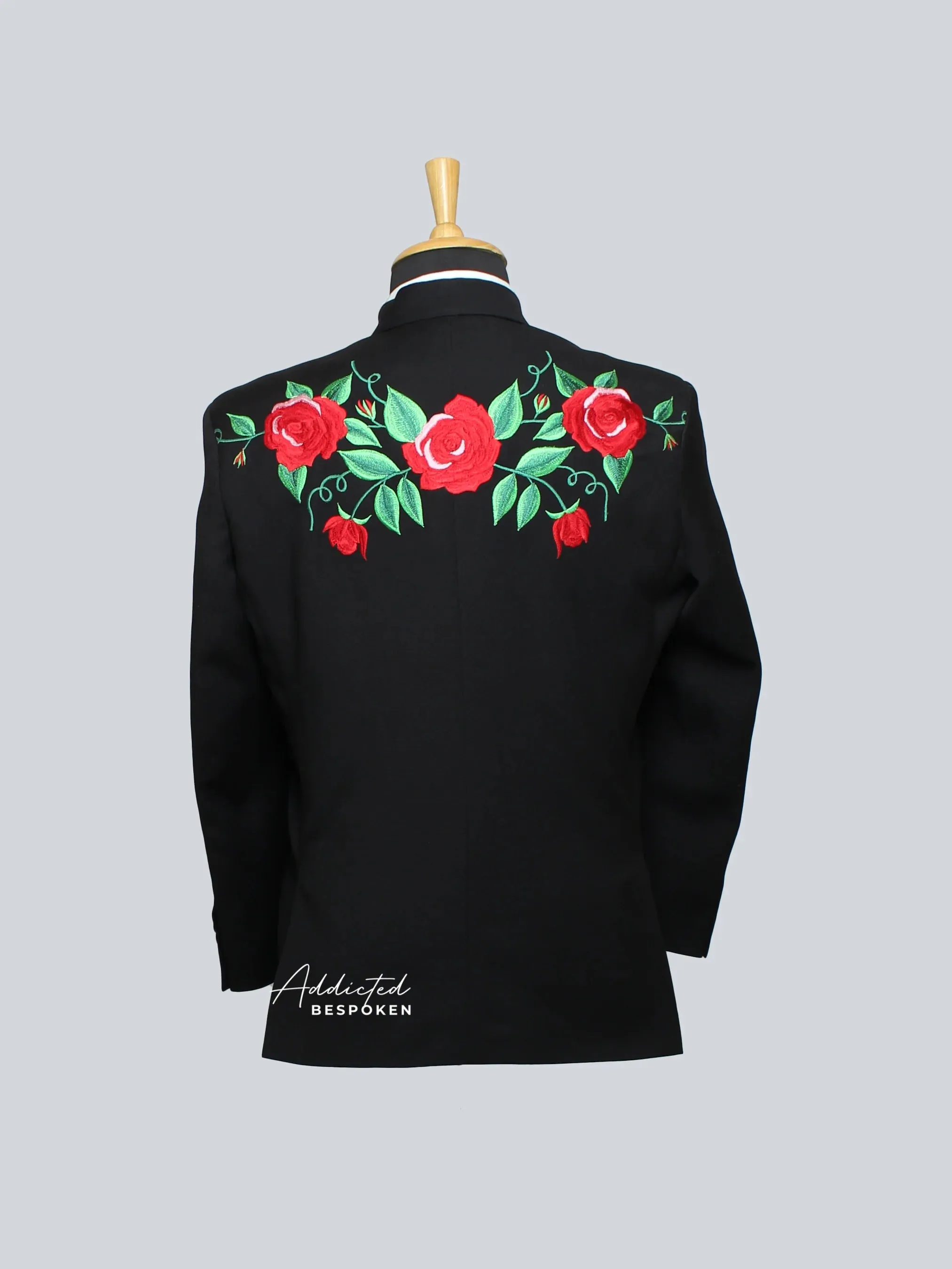 Bespoke Rose Pattern Attire