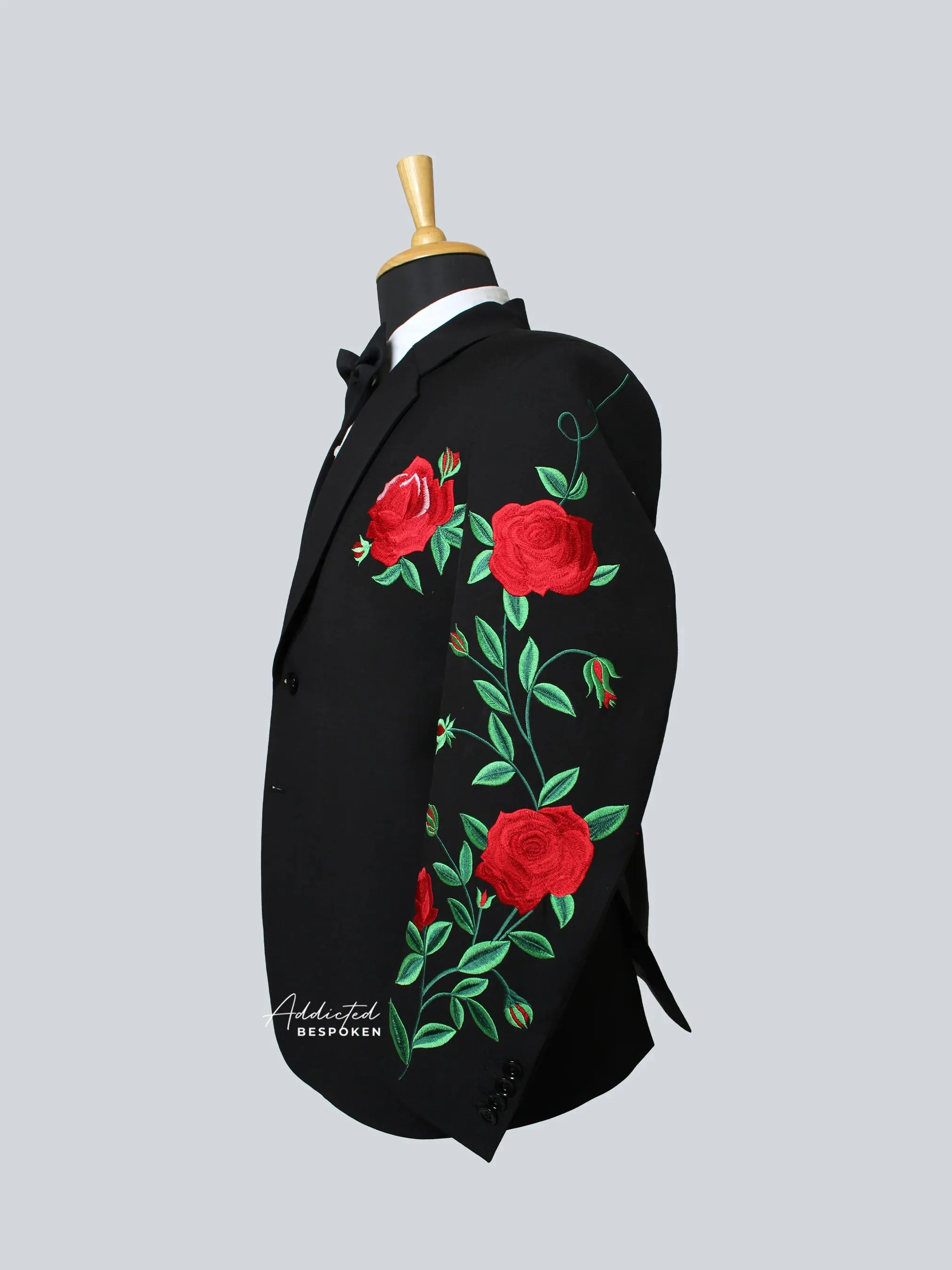 Bespoke Rose Pattern Attire