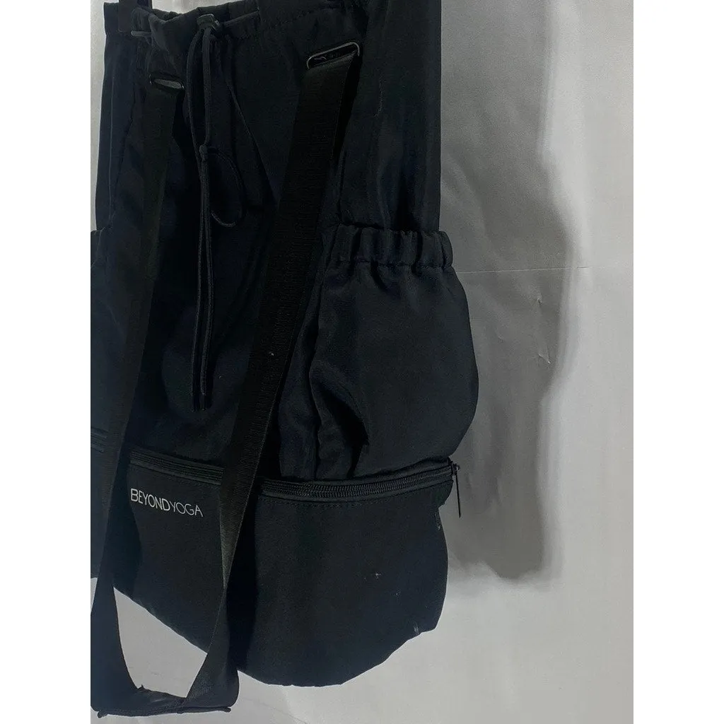 BEYOND YOGA Women's Black Convertible Gym Bag