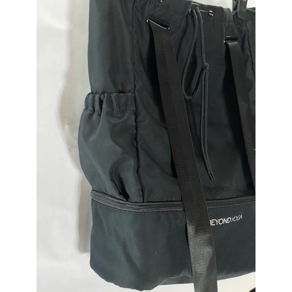 BEYOND YOGA Women's Black Convertible Gym Bag